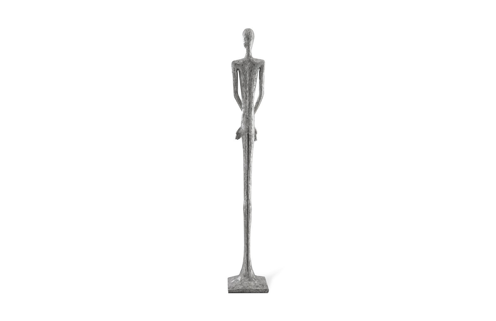 Phillips Collection Home Oversized LTL - Rate to be Quoted Phillips Collection Lloyd Sculpture, Resin, Silver Leaf