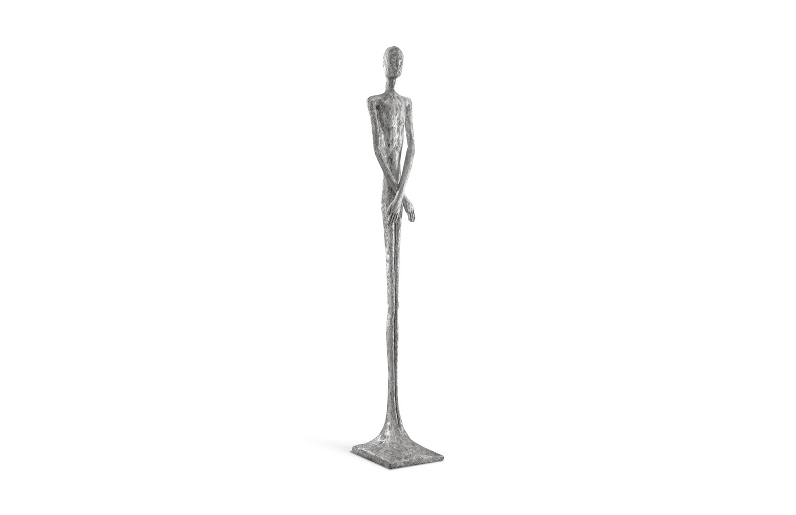 Phillips Collection Home Oversized LTL - Rate to be Quoted Phillips Collection Lloyd Sculpture, Resin, Silver Leaf