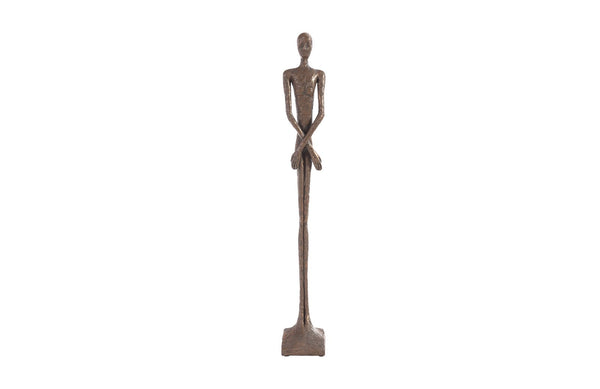 Phillips Collection Home Phillips Collection Lloyd Sculpture, Small, Resin, Bronze Finish