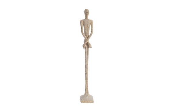 Phillips Collection Home Phillips Collection Lloyd Sculpture, Small, Resin, Roman Stone