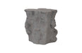 Phillips Collection Home Phillips Collection Log Side Table, Charcoal Stone