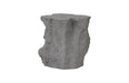 Phillips Collection Home Phillips Collection Log Side Table, Charcoal Stone
