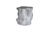 Phillips Collection Home Phillips Collection Log Side Table, Silver Leaf