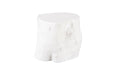 Phillips Collection Home Phillips Collection Log Stool, Gel Coat White, LG