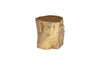 Phillips Collection Home Phillips Collection Log Stool, Gold Leaf, LG