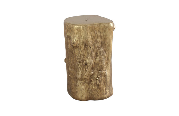 Phillips Collection Home Phillips Collection Log Stool, Gold Leaf, SM