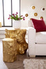 Phillips Collection Home Phillips Collection Log Stool, Gold Leaf, SM