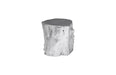Phillips Collection Home Phillips Collection Log Stool, Silver Leaf, LG