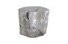 Phillips Collection Home Phillips Collection Log Stool, Silver Leaf, LG