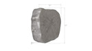 Phillips Collection Home Phillips Collection Log Wall Tile, Silver Leaf