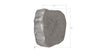 Phillips Collection Home Phillips Collection Log Wall Tile, Silver Leaf