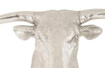 Phillips Collection Home Phillips Collection Longhorn Bull Wall Art, Resin, Silver Leaf