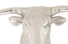 Phillips Collection Home Phillips Collection Longhorn Bull Wall Art, Resin, Silver Leaf