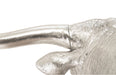 Phillips Collection Home Phillips Collection Longhorn Bull Wall Art, Resin, Silver Leaf