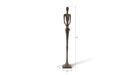 Phillips Collection Home Oversized LTL - Rate to be Quoted Phillips Collection Lottie Sculpture, Bronze Finish, Resin