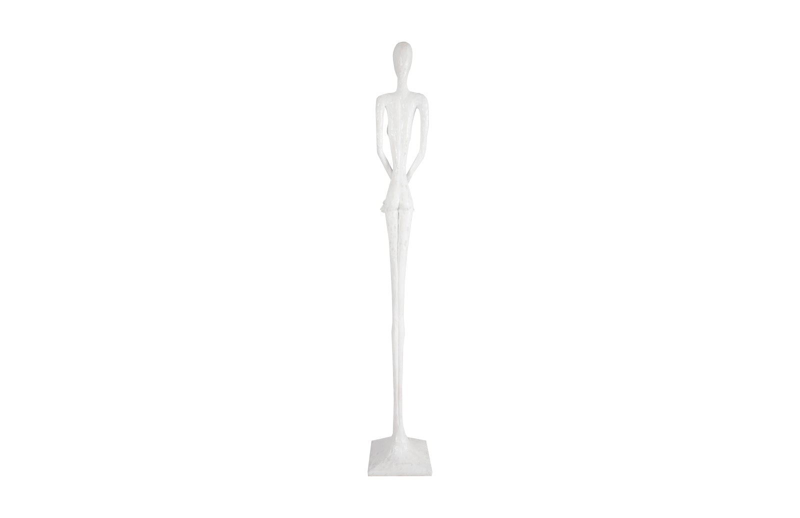 Phillips Collection Home Oversized LTL - Rate to be Quoted Phillips Collection Lottie Sculpture, Resin, Gel Coat White