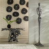 Phillips Collection Home Oversized LTL - Rate to be Quoted Phillips Collection Lottie Sculpture, Resin, Liquid Silver