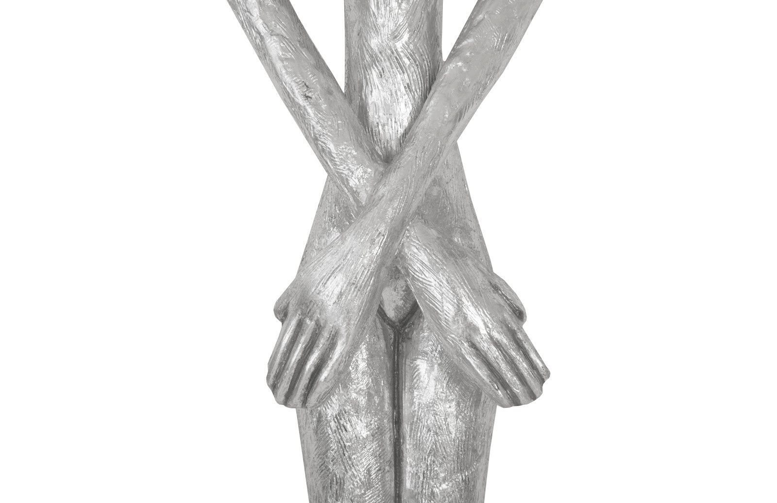 Phillips Collection Home Phillips Collection Lottie Wall Sculpture, Resin, Silver Leaf