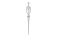 Phillips Collection Home Phillips Collection Lottie Wall Sculpture, Resin, Silver Leaf