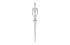 Phillips Collection Home Phillips Collection Lottie Wall Sculpture, Resin, Silver Leaf