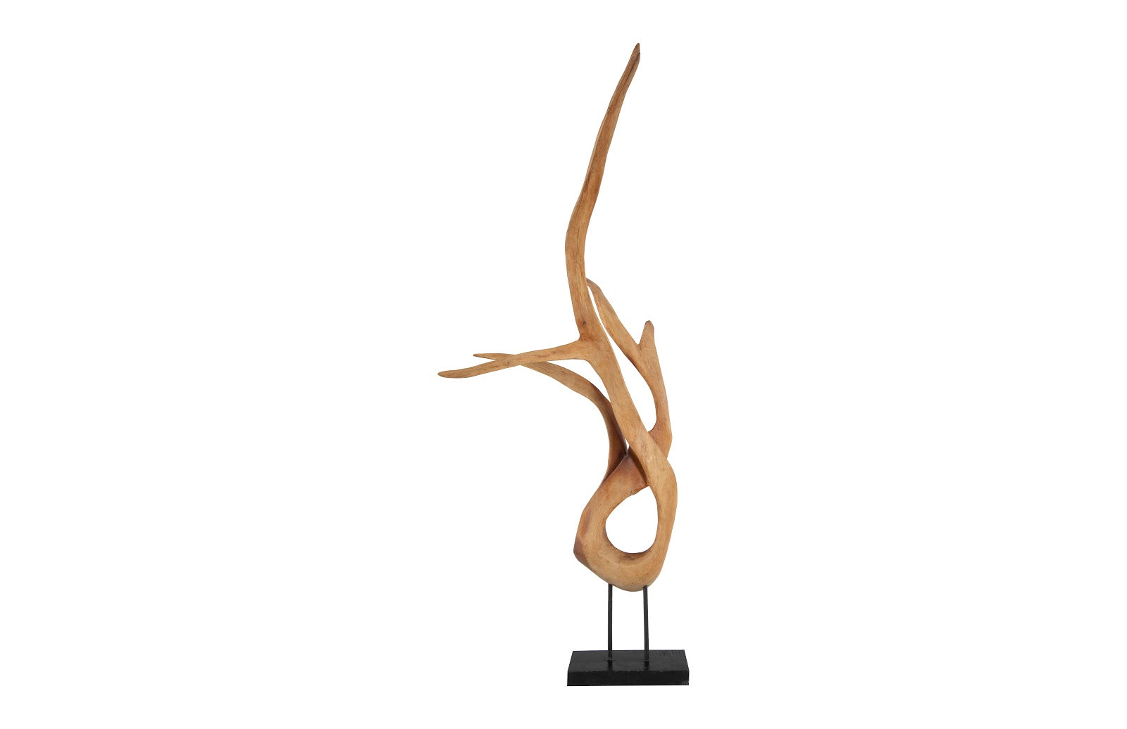Phillips Collection Home Phillips Collection Mahogany Wood Sculpture, Table Top, Size, Shape, Styles Vary