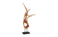 Phillips Collection Home Phillips Collection Mahogany Wood Sculpture, Table Top, Size, Shape, Styles Vary