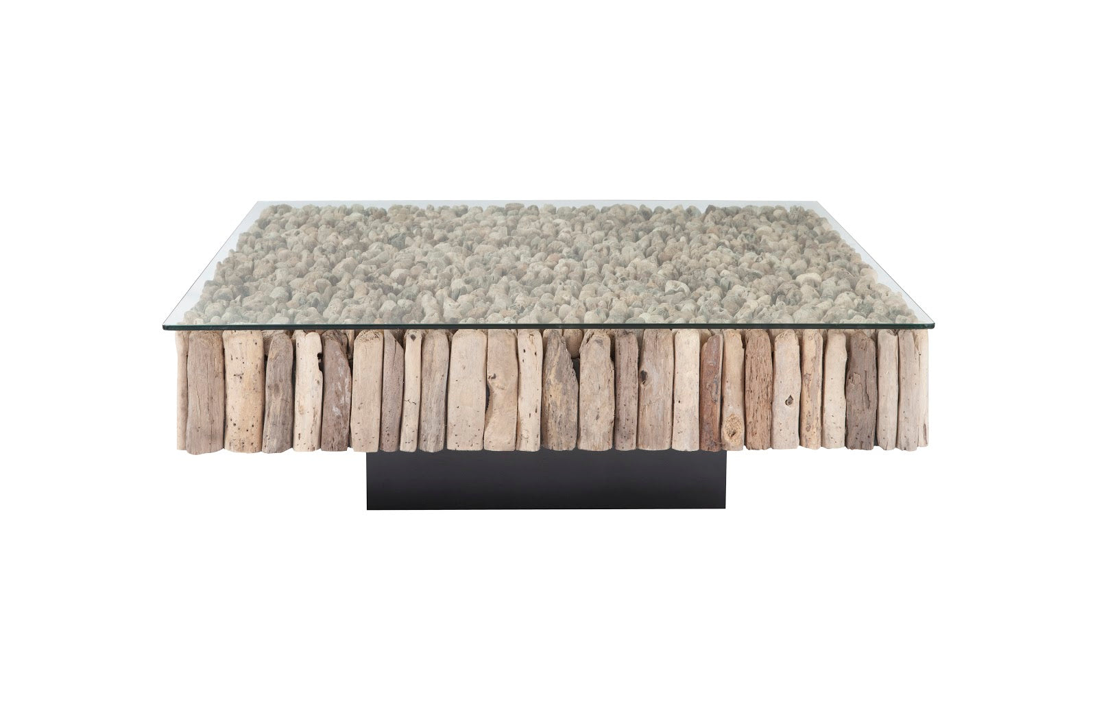 Phillips Collection Home Oversized LTL - Rate to be Quoted Phillips Collection Manhattan Coffee Table, Square, with Glass