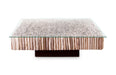 Phillips Collection Home Oversized LTL - Rate to be Quoted Phillips Collection Manhattan Coffee Table, Square, with Glass