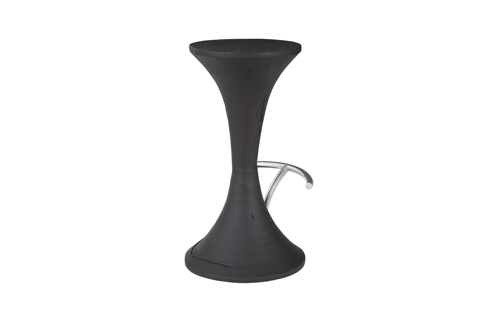 Phillips Collection Home Phillips Collection Marley Bar Stool, Burnt, Stainless Steel Foot Rest
