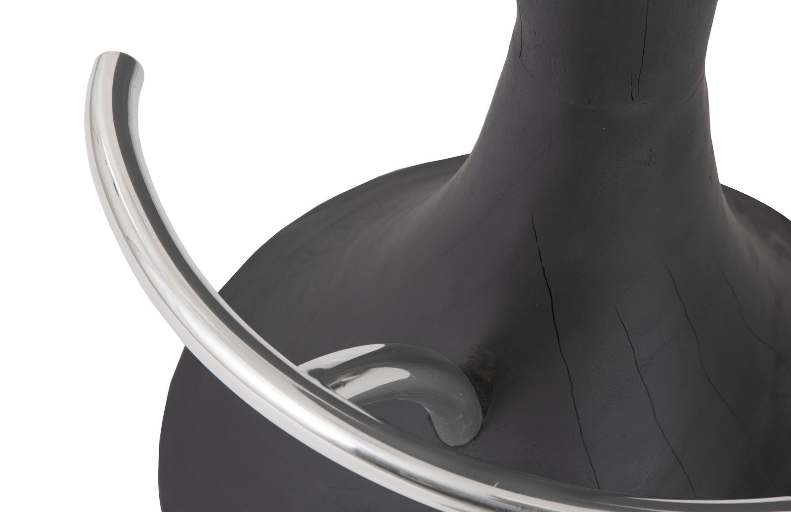 Phillips Collection Home Phillips Collection Marley Bar Stool, Burnt, Stainless Steel Foot Rest
