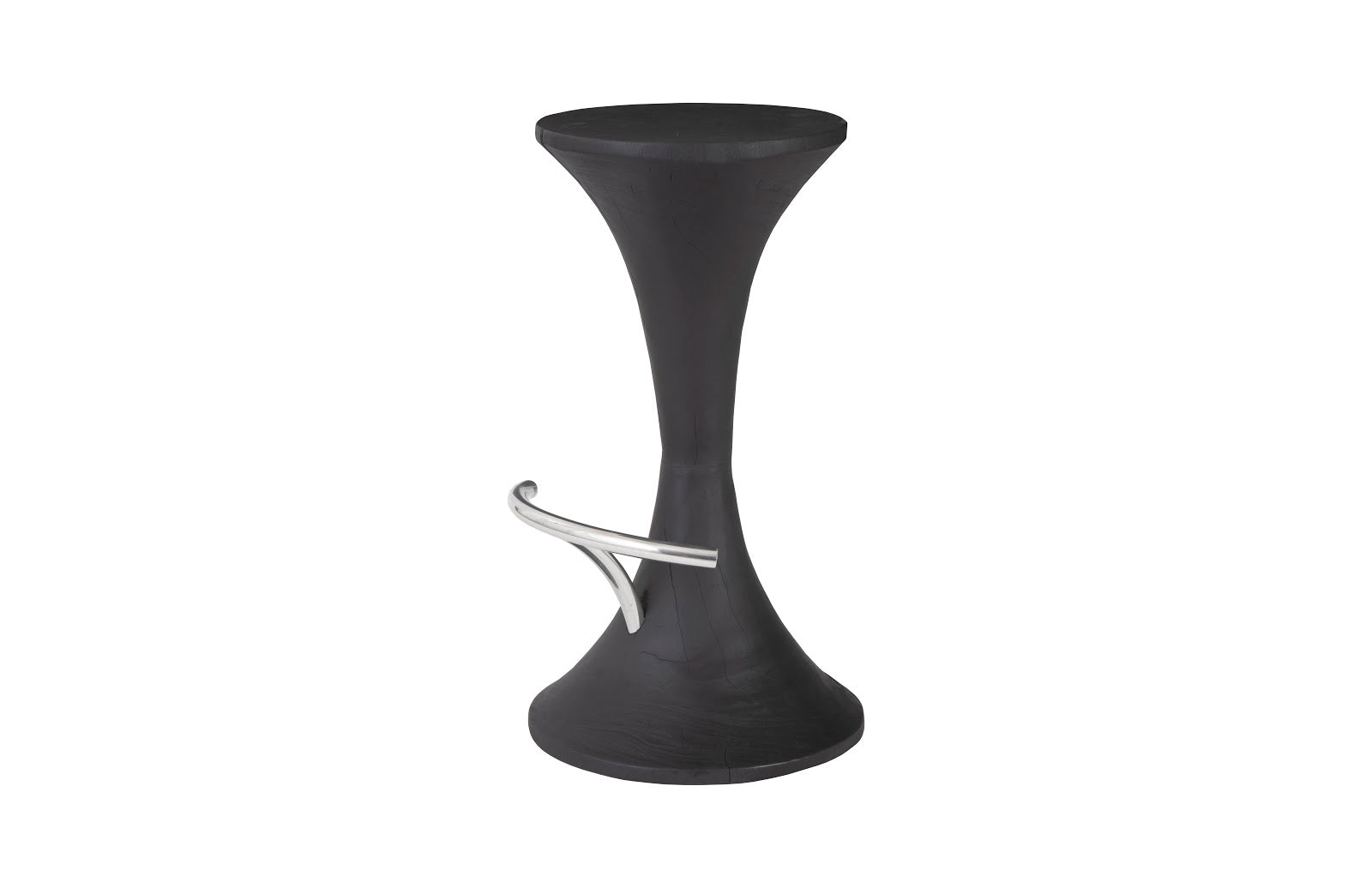 Phillips Collection Home Phillips Collection Marley Bar Stool, Burnt, Stainless Steel Foot Rest