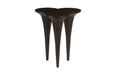 Phillips Collection Home Oversized LTL - Rate to be Quoted Phillips Collection Marley Bar Table, Chamcha Wood, Burnt Finish