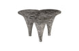 Phillips Collection Home Oversized LTL - Rate to be Quoted Phillips Collection Marley Coffee Table, Chamcha Wood, Gray Stone Finish