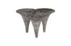 Phillips Collection Home Oversized LTL - Rate to be Quoted Phillips Collection Marley Coffee Table, Chamcha Wood, Gray Stone Finish