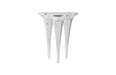 Phillips Collection Home Oversized LTL - Rate to be Quoted Phillips Collection Marley Silver Bar Table