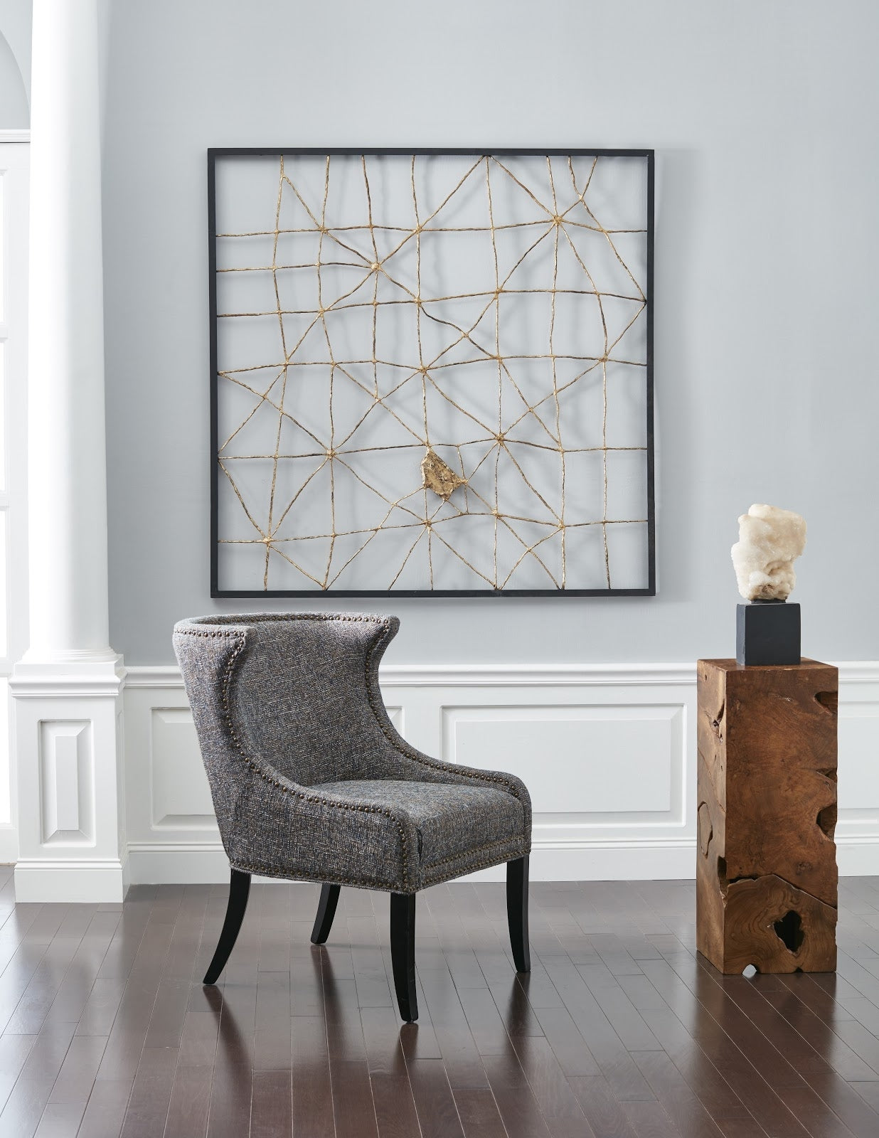 Phillips Collection Home Oversized LTL - Rate to be Quoted Phillips Collection Mesh Wall Art