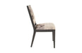 Phillips Collection Home Phillips Collection Mesmerize Dining Chair, Mist Gray, Gray Wooden Legs