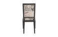 Phillips Collection Home Phillips Collection Mesmerize Dining Chair, Mist Gray, Gray Wooden Legs