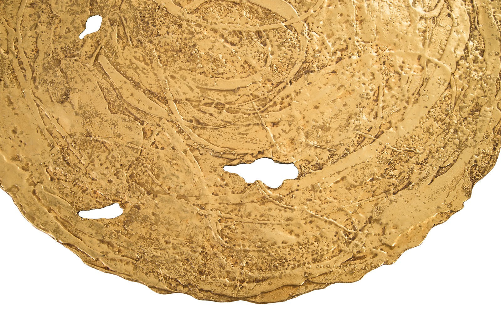 Phillips Collection Home Phillips Collection Molten Wall Disc, Large, Gold Leaf
