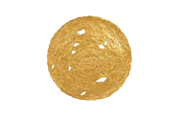 Phillips Collection Home Phillips Collection Molten Wall Disc, Large, Gold Leaf