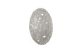 Phillips Collection Home Phillips Collection Molten Wall Disc, Large, Silver Leaf