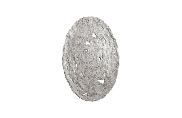 Phillips Collection Home Phillips Collection Molten Wall Disc, Medium, Silver Leaf