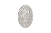 Phillips Collection Home Phillips Collection Molten Wall Disc, Small, Silver Leaf
