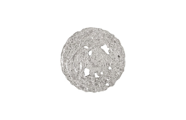 Phillips Collection Home Phillips Collection Molten Wall Disc, Small, Silver Leaf