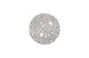 Phillips Collection Home Phillips Collection Molten Wall Disc, Small, Silver Leaf