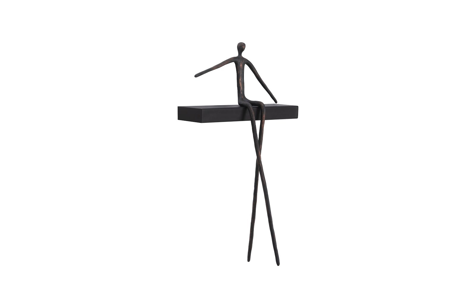 Phillips Collection Home Phillips Collection Moveable Man On Short Shelf, Sitting, C