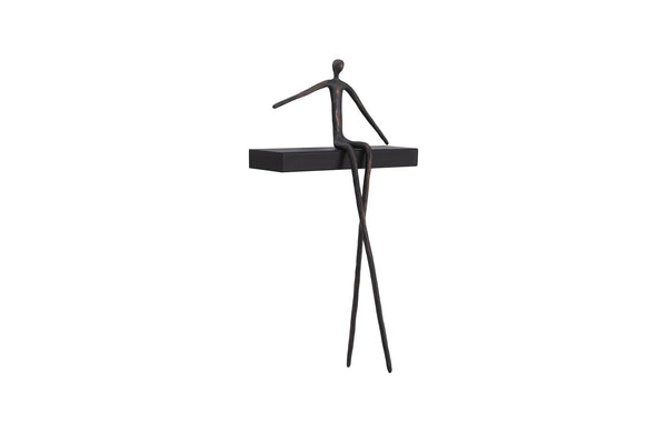 Phillips Collection Home Phillips Collection Moveable Man On Short Shelf, Sitting, C