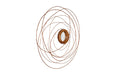 Phillips Collection Home Phillips Collection Nest Mirror, Chamcha Wood/Wire, Copper, SM