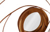 Phillips Collection Home Phillips Collection Nest Mirror, Chamcha Wood/Wire, Copper, SM