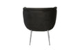 Phillips Collection Home Phillips Collection Nouveau Club Chair, Black, Stainless Steel Legs